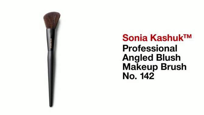 Sonia Kashuk&#8482; Professional Angled Blush Makeup Brush No. 142, 2 of 6, play video