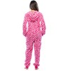 Just Love Womens One Animal Print Adult Bodysuit Hooded Pajamas - 3 of 4