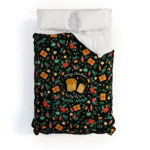Valeria Frustaci Merry Christmas panettone Comforter + Pillow Sham(s) - Deny Designs - 1 of 3