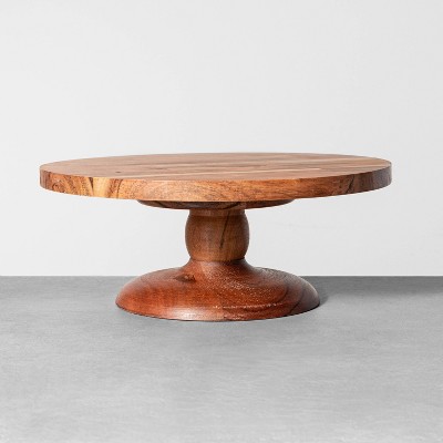 Short Wood Cake Stand - Hearth & Hand™ with Magnolia
