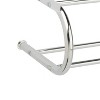 Honey-Can-Do Wall Mount Towel Rack Chrome : Microfiber, Machine Washable, Non-Slip Backing - 4 of 4