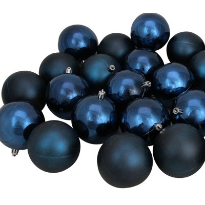 Navy Blue Decorative Balls Target