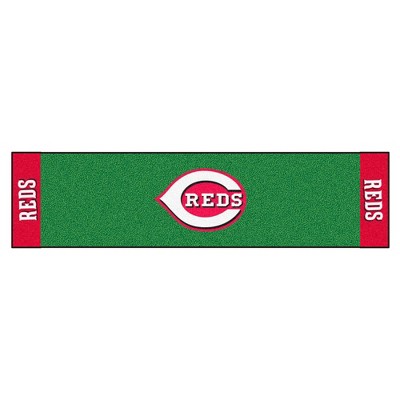 MLB Cincinnati Reds 1.5'x6' Putting Mat - Green