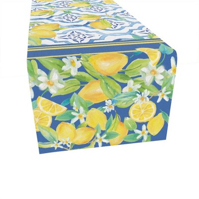 Laural Home Lovely Lemons Rectangle Table Runner