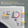 ROVSUN 2.6 Cu.Ft. Portable Dryer, Compact Clothes Dryer with Stainless Steel Tub, 110V Electric Dryer - 4 of 4