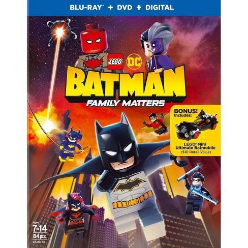 Lego Dc: Batman: Family Matters (blu-ray + Dvd + Digital) : Target