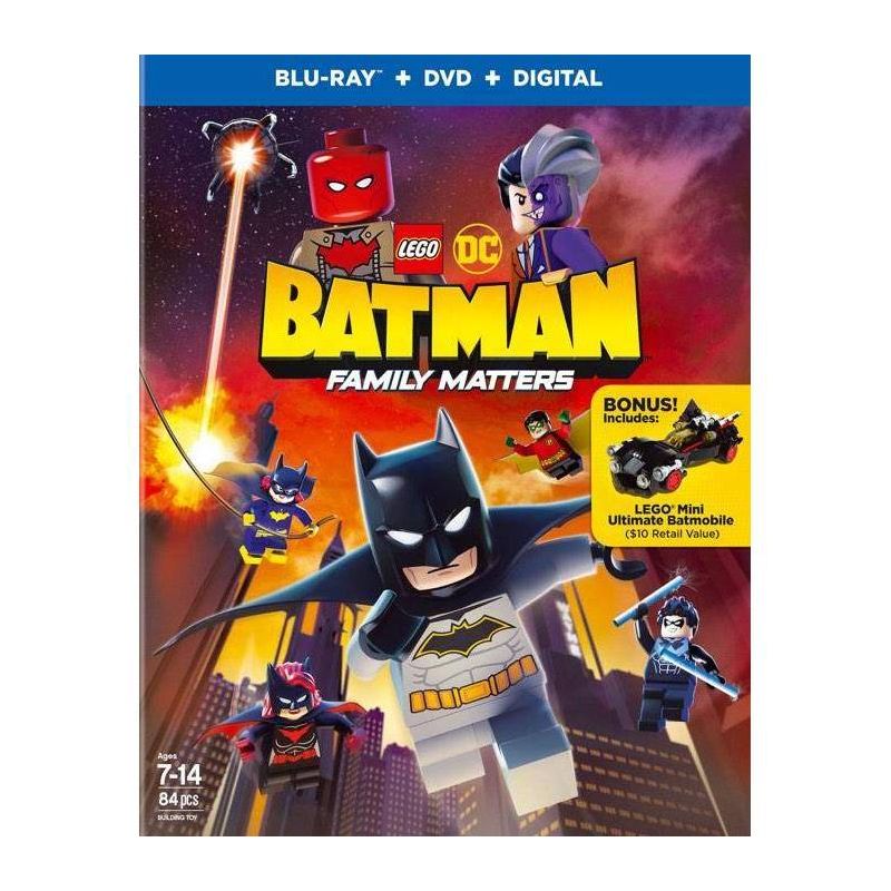 LEGO DC: Batman: Family Matters (Blu-ray + DVD + Digital), 1 of 2