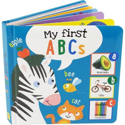 My First ABCs Padded Board Book - (Board Books)