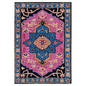 Floral Tufted Accent Rug 2