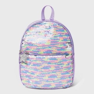 Kids' Flip Sequin Mini Backpack - Cat & Jack™ Purple