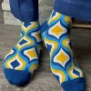 Curvey Patterned Socks (Men's Sizes Adult Large) from the Sock Panda - 2 of 3