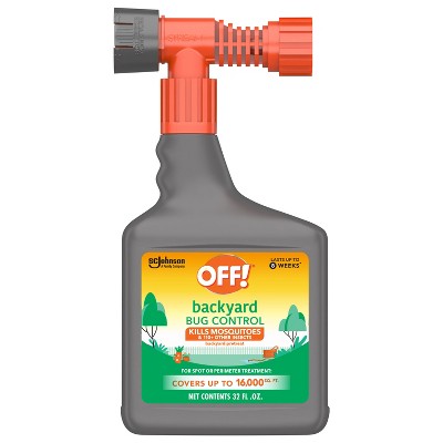 OFF! Backyard Pretreat Outdoor Mosquito Repellent Bug Spray - 32oz