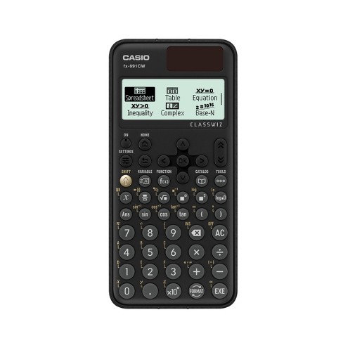 Casio scientific 2025 calculator target