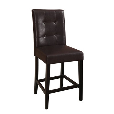 black wooden high chair