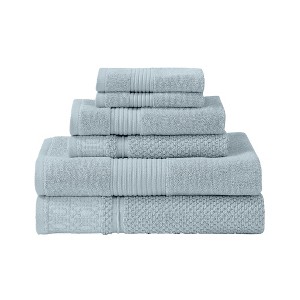 Modern Threads Astra Jacquard 6-Piece Cotton Towel Set - 1 of 4