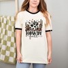 Simply Sage Market Women's Howdy Fall Pumpkin Short Sleeve Ringer Tee - 2 of 4
