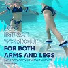 Sunlite Sport Foam Aquatic Cuffs – Water Weights for Exercise & Aerobics, Adjustable Float Rings, High-Density EVA, Pack of 2 - 3 of 4