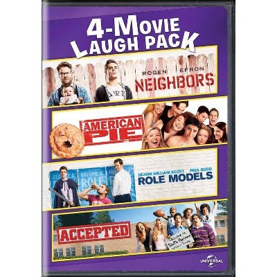 Neighbors / American Pie / Role Models / Accepted (DVD)(2017)