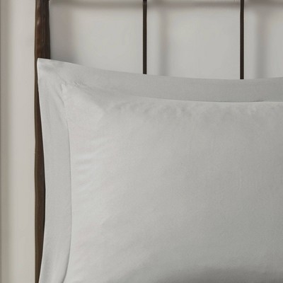 King Gray Microfiber Down Alternative Comforter Set
