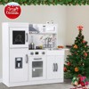 Kids Kitchen Playset, Wooden Chef Pretend Play Set with 20 PCS Cookware Accessories, Wooden Cookware Pretend - 3 of 4