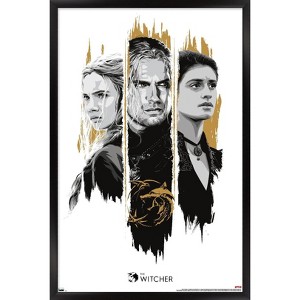 Trends International Netflix The Witcher Season 2 - Trio Framed Wall Poster Prints - 1 of 4