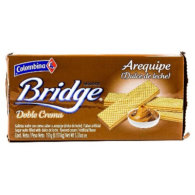 Colombina Bridge Dulce de Leche Wafers - 5.33oz