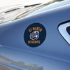 University of Tennessee Martin Skyhawks Logo Automotive Car Refrigerator Locker Vinyl Circle Magnet - 3 of 4