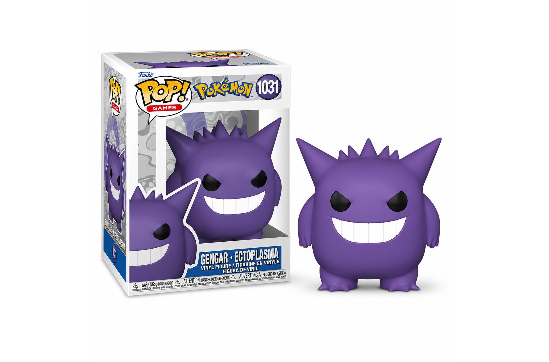 Funko Pop! Games: Pokémon- Gengar - Vinyl Figure #1031 #80311