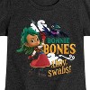 Girls' - Santiago of the Seas - Bonnie Bones Queen of the Pirates Fitted Short Sleeve Graphic T-Shirt - 2 of 4