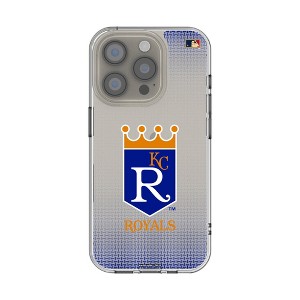 Keyscaper MLB Cooperstown Central Teams Linen Clear Cell Phone Case for Apple iPhone - 1 of 4