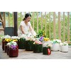 SpassWay 14" Dia Outdoor Indoor Ceramic Planter Pot Decorative Planter with Drainage Hole Patio Flower Pot - 4 of 4