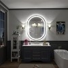 pmir Super Bright 192 LEDs/m LED Lighted Anti-Fog Tempered Glass Irregular Bathroom/Vanity Mirror with ETL & 3-Year Warranty - 2 of 4
