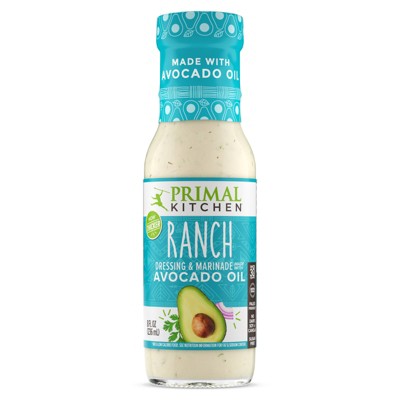 Primal Kitchen Dairy-Free Ranch Dressing with Avocado Oil - 8fl oz