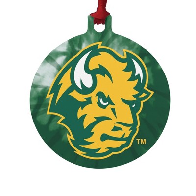 North Dakota State Tie Dye Aluminum Holiday Christmas Tree Ornament