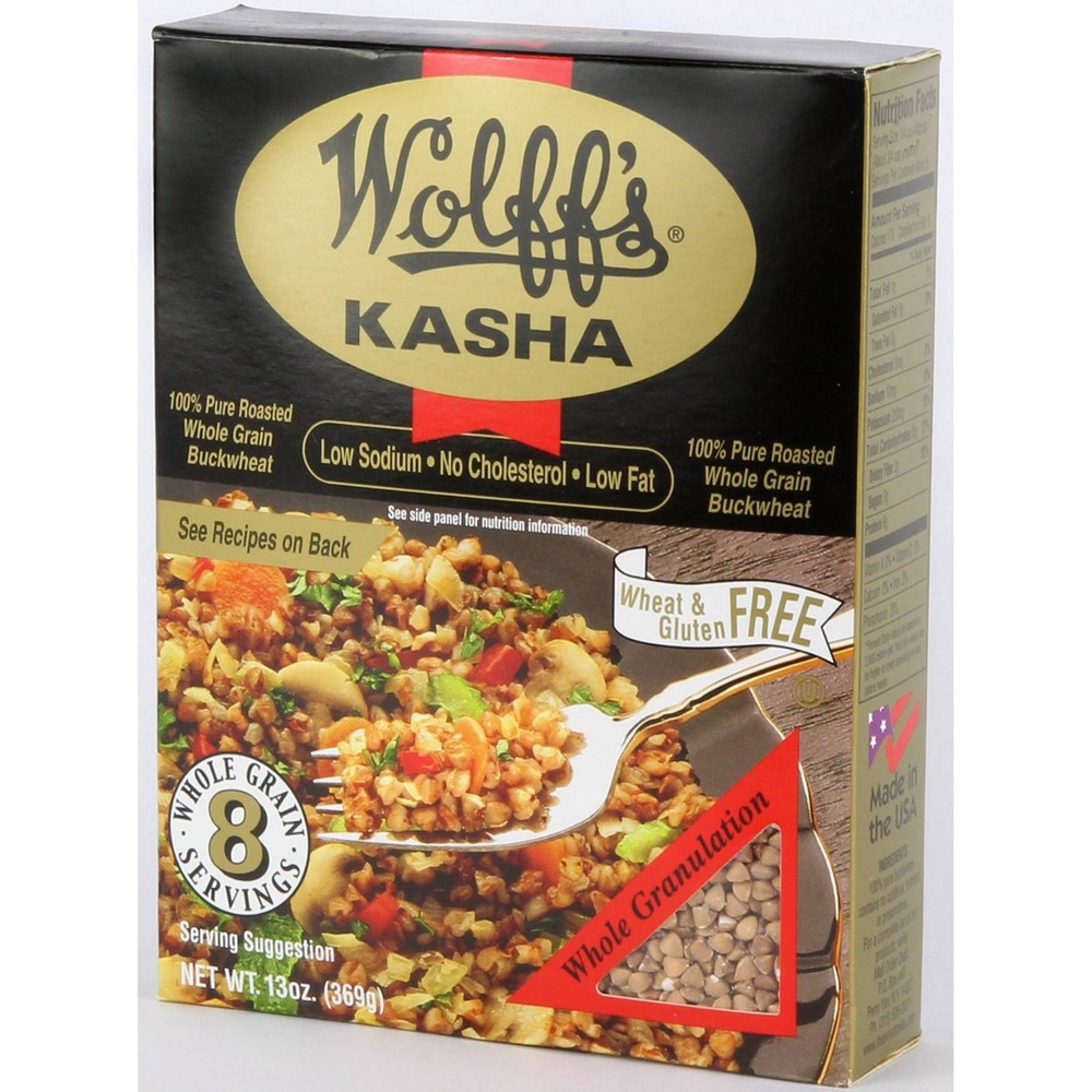 100% PURE ROASTED WHOLE GRAIN BUCKWHEAT