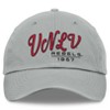 NCAA UNLV Rebels Nico Cotton Hat: Adjustable Solid Gray Baseball Cap - 2 of 4