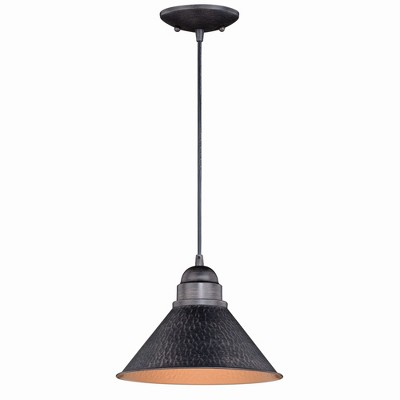 Vaxcel Outland 1 - Light Pendant in  Aged Iron