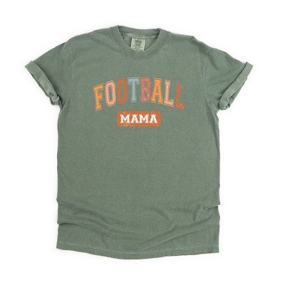 Simply Sage Market Varsity Football Mama Short Sleeve Garment Dyed Tee