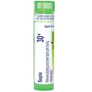 Sepia 30X by Boiron Homeopathic Single Medicine For Personal Care  -  80 Pellet - 1 of 4