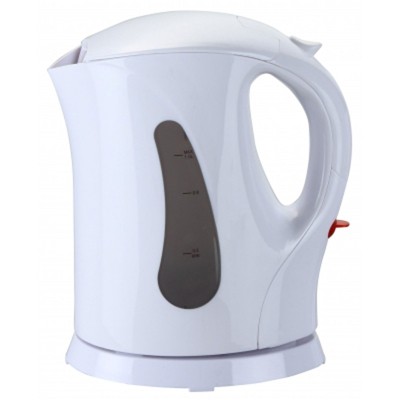 Brentwood 1.0 Liter Cordless Plastic Tea Kettle White