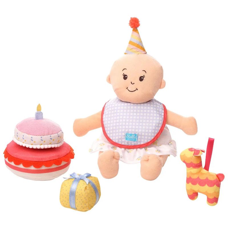 Manhattan Toy Stella Collection Birthday Party 6 Piece Baby Doll Birthday Party Playset for 12" and 15" Stella Dolls, 3 of 7
