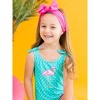 RuffleButts Baby/Toddler/Kid Girls UPF50+ Tie Shoulder One Piece - 3 of 4