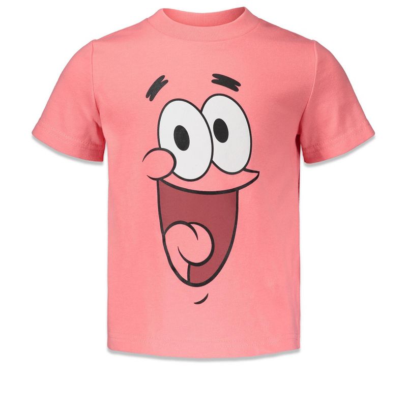 SpongeBob SquarePants 3 Pack T-Shirts Little Kid to Big Kid, 3 of 5
