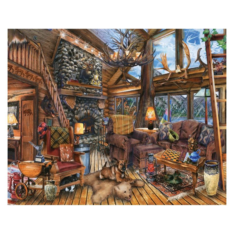 Springbok The Hunting Lodge Puzzle 1000pc, 1 of 5