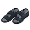 Collections Etc Mesh Double Velcro Slippers - 2 of 3