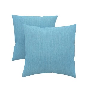 Covers&All Sunbrella® Indoor / Outdoor Throw Pillows Inserts with Covers, Set of 2 - 1 of 4