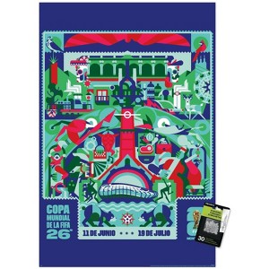 Trends International FIFA World Cup 2026 - Monterrey Unframed Wall Poster Prints - 1 of 4