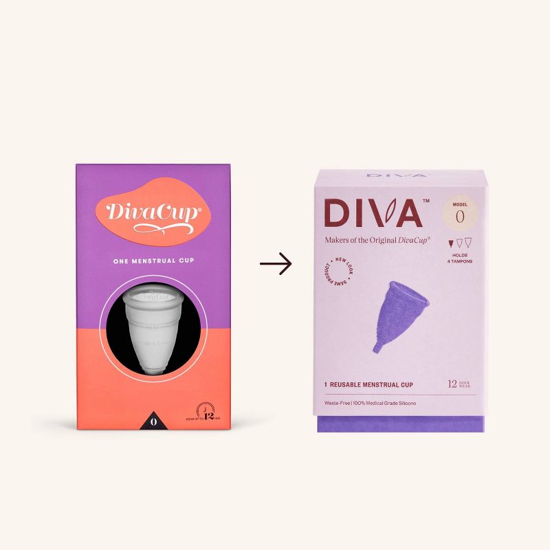 DivaCup Model 0 Reusable Menstrual Cup, 6 of 11