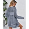 Women Crochet Lightweight Cardigan Cover Up Open Front Long Sleeve Summer Cardigans 2024 - 2 of 4