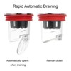 Unique Bargains ABS Silicone Anti-Odor Backflow Preventer Floor Drain Core - 4 of 4